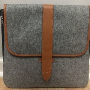 Sturdy Felt and Leather bag